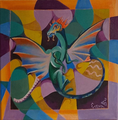 Зеленый дракончик