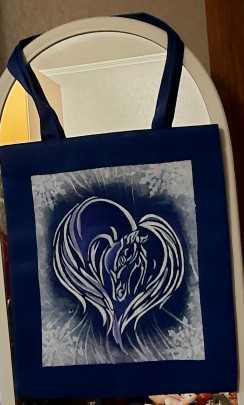 Синяя сумка, романтика